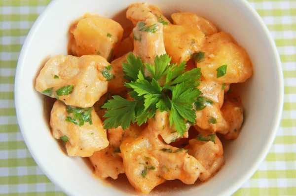 Тушеное мясо с картофелем