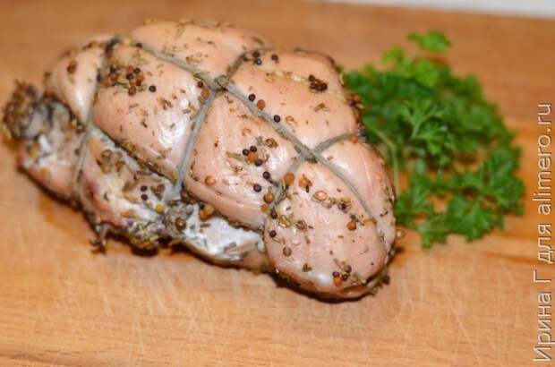 куриный рулет в духовке куриный рулет в духовке