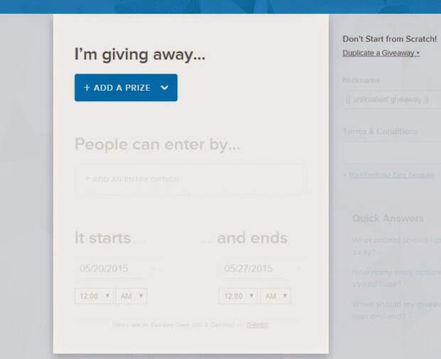 rafflecopter