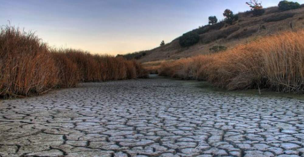 Dry river. Засуха в Крыму.