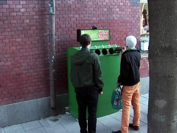 The Fun Theory: Bottle Bank Arcade Machine