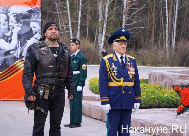 мотопробег, марш Знамени Победы, Екатеринбург, Александр Хирург|Фото: Накануне.RU