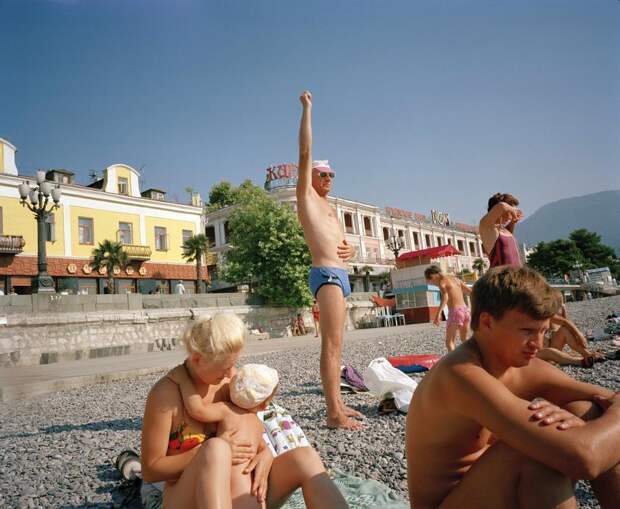 LON3743 Крым, Ялта 1995 го года в объективе Мартина Парра
