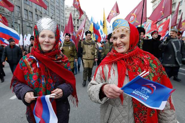 Шествие «Мы едины!» в Москве