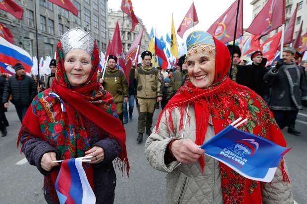 Шествие «Мы едины!» в Москве