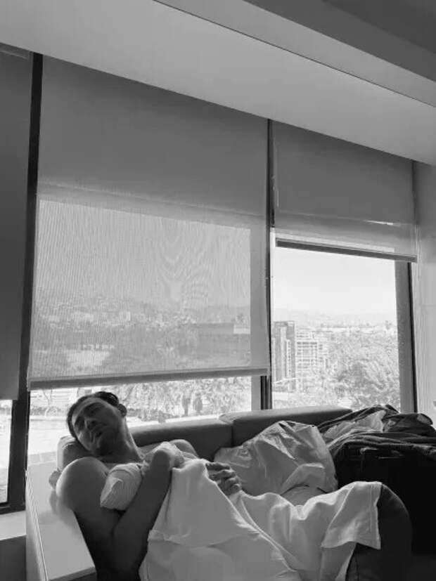 Александр Рэйт с сыном