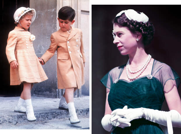 Принц Чарльз и его сестра в детстве нередко огорчали Ее Величество своими ужасными конфликтами.