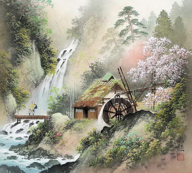 Восточные рисунки Koukei Kojima Восточные рисунки Koukei Kojima