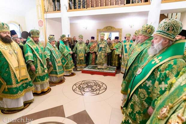 Торжества в Елисеевском Лавришевском мужском монастыре Новогрудской епархии.