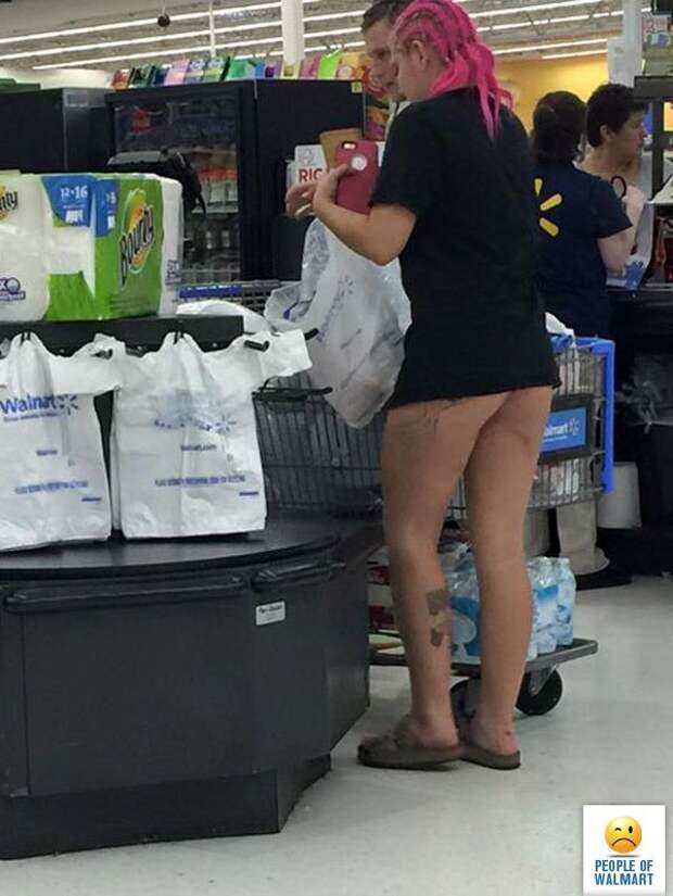 Nude People At Walmart