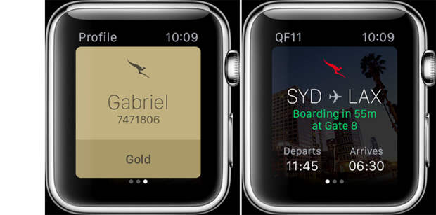 Авиакомпании взяли Apple Watch в оборот