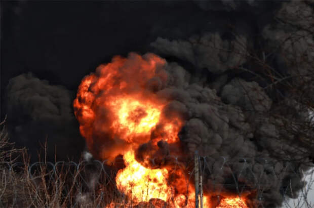 Огненный ответ за Москву: в Чугуеве сожгли точки пуска БПЛА в сердце России