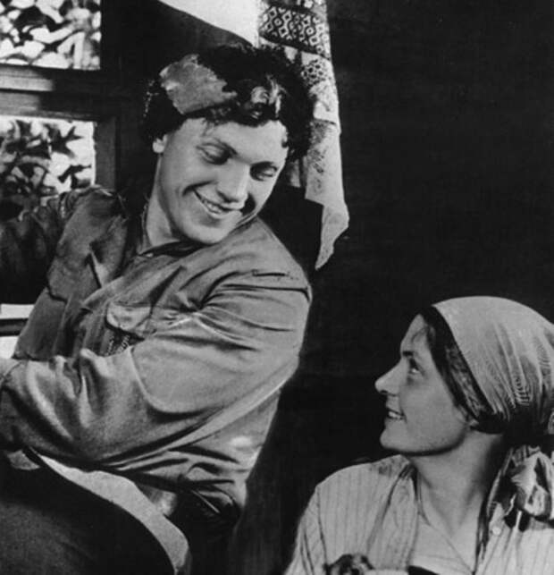 Кадр из фильма *Чапаев*, 1934