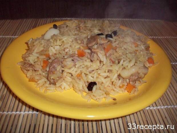 плов из свинины