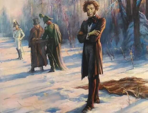 А.С.Пушкин был завзятым дуэлянтом