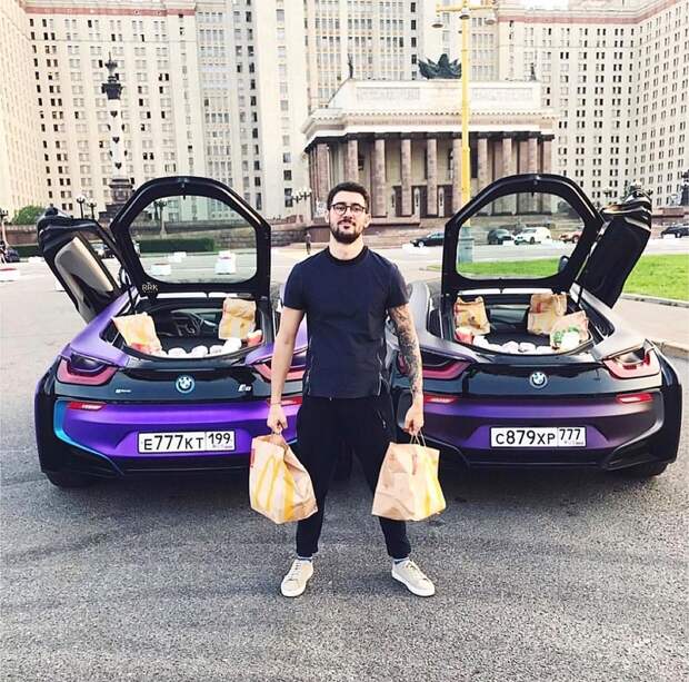 Дети богатых родителей тоже питаются в МакДаке Instagram, RichRussianKids, Дети олигархов, будущее страны, деньги, золотая молодежь, роскошь, фото