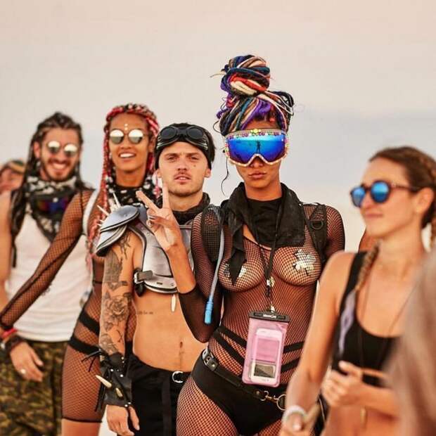 30 самых горячих девушек с фестиваля света и огня «Burning Man 2018» burning man, Фестиваль, в мире, девушки, красота, люди
