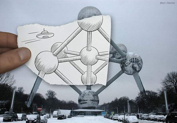 Фотокамера VS карандаш Бен Хейне (13)
