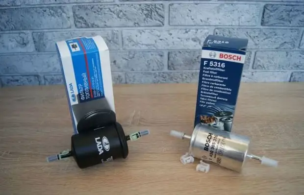 Если заглянуть внутрь: чем отличаются топливные фильтры «Лада» и «Bosch ...