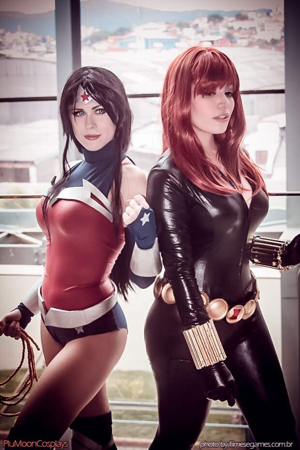 56.  Cosplay, девушки, косплей