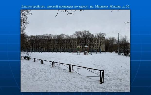 Многофункциональную площадку на проспекте Маршала Жукова обновят