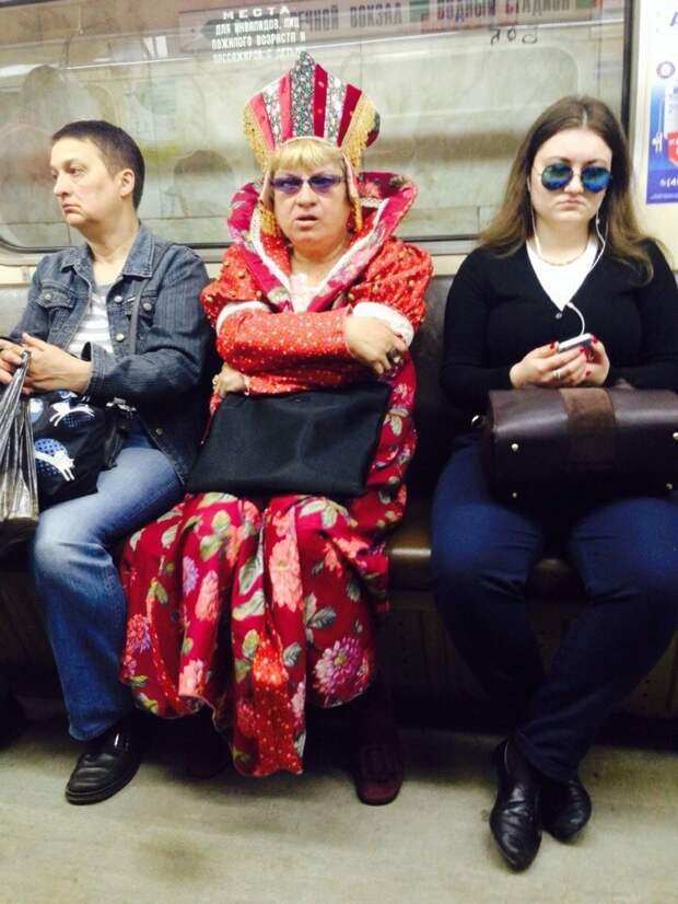 Неординарные пассажиры метро Неординарные пассажиры метро люди, метро