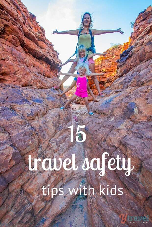 Travel safety tips with kids