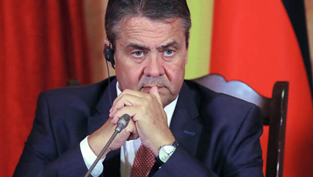 Министр иностранных дел Германии Зигмар Габриэль. Архивное фото