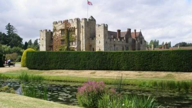 Замок Hever в Англии (фото)