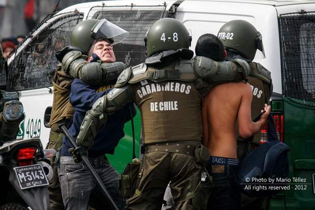 Чилийские карабинеры - полицейская гвардия своей страны (45)