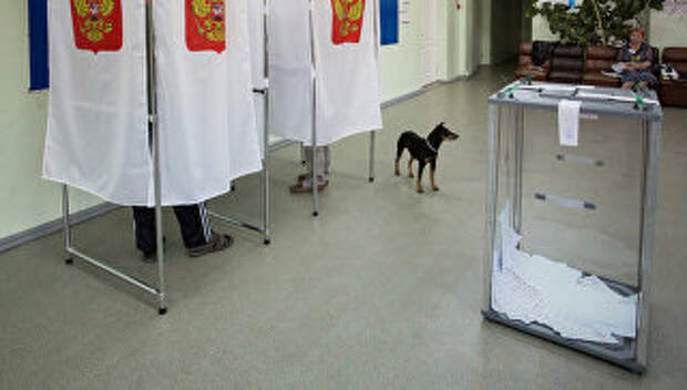 На избирательном участке в единый день голосования. 10 сентября 2017