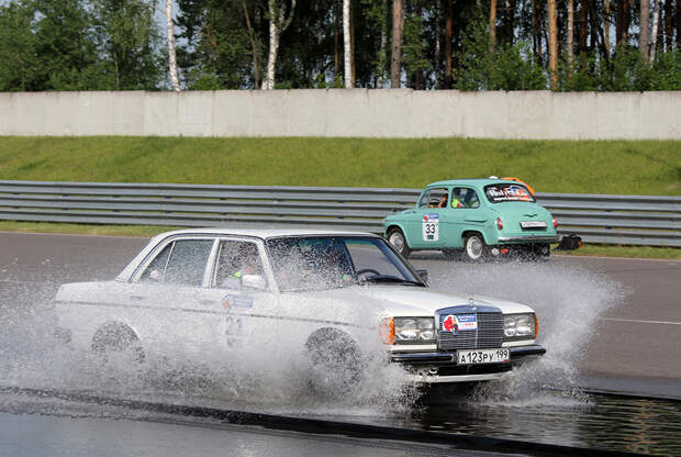 Олдтаймер ралли на автодроме ФСО олдтаймер, ралли, ретро автомобили