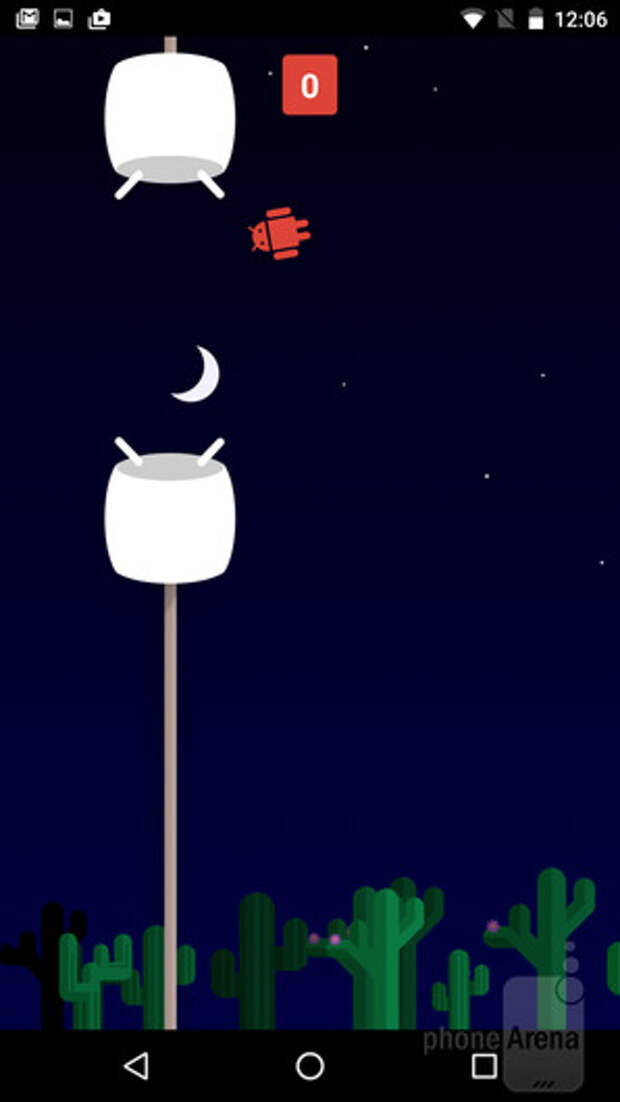 Flappy Bird в Marshmallow