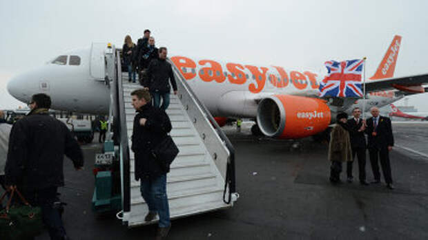 Самолет авиакомпании EasyJet. Архивное фото