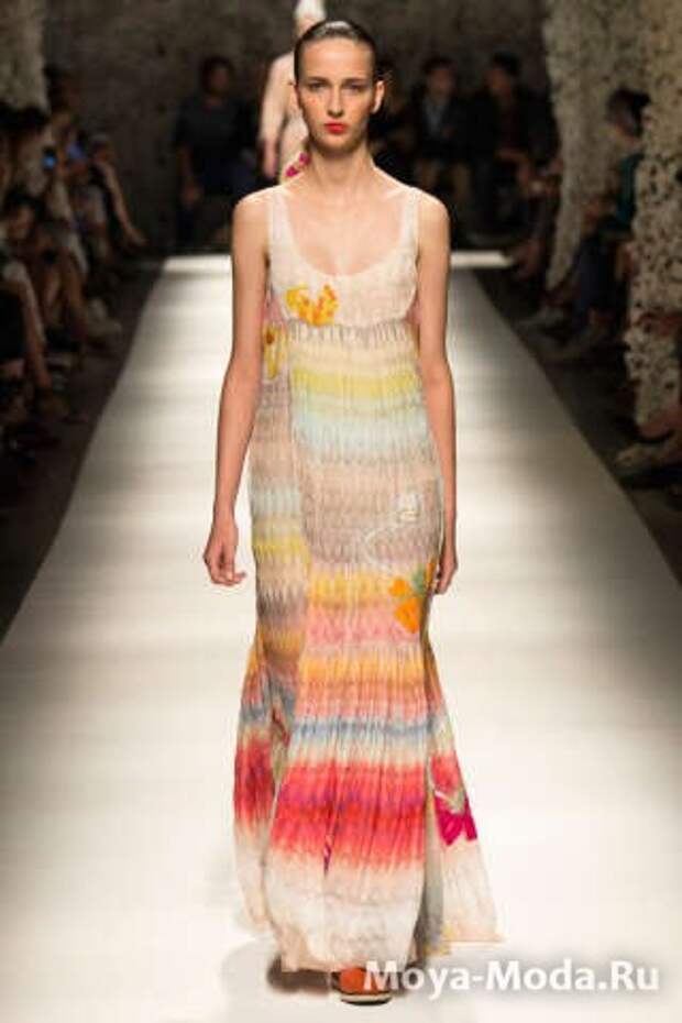 Модные сарафаны весна-лето 2015 Missoni