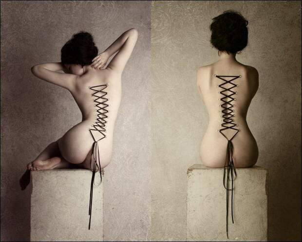 Странно piercing2 корсет