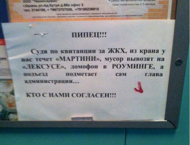 позитивные объявления с юмором 