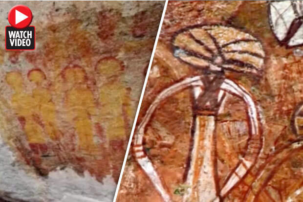 археолог, инопланетянин, картина, История и археология
