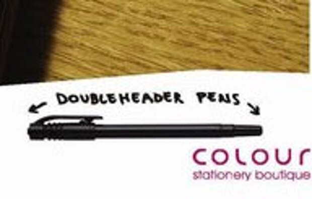 Бутик Coloure: двухглавая ручка
