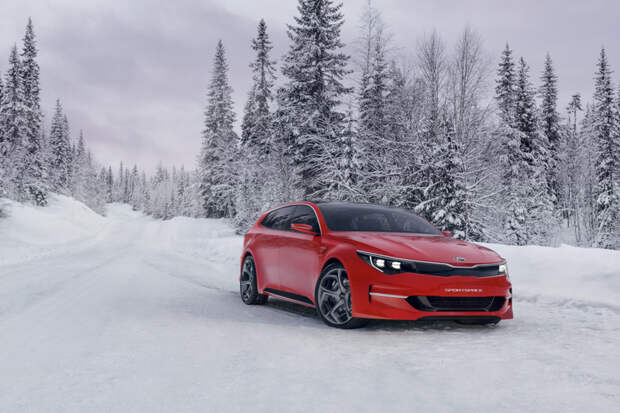 Kia рассекретила концепт универсала Sportspace Sportspace, kia, концепт, новинка, универсал