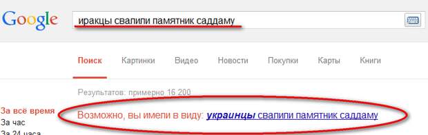 Гугл врать не будет Гугл врать не будет