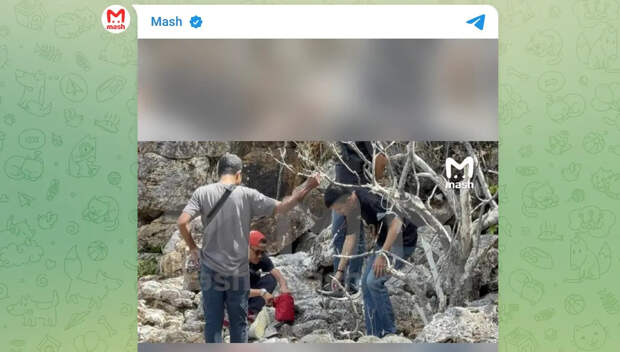 Московский бизнесмен сорвался со скалы ради эффектного селфи