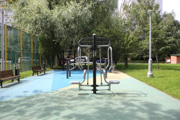 Спортплощадка. Фото: «Москва. Северо-Запад»