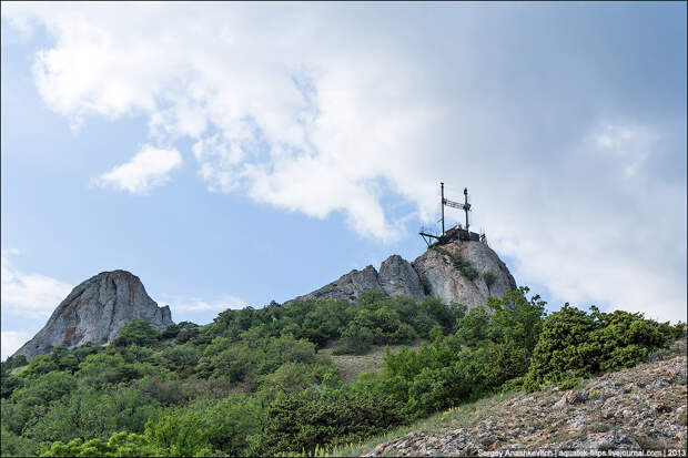 Заброшенная лунная станция в Крыму