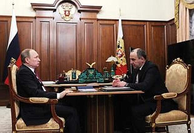 Рабочая встреча с Главой Карачаево-Черкесии Рашидом Темрезовым