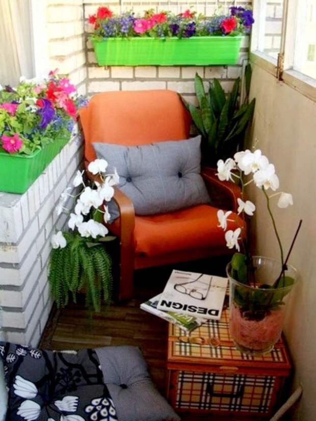 19 гениальных способов, которые помогут превратить балкон в уютное гнёздышко идеи для балкона, как украсить балкон, балкон креатив