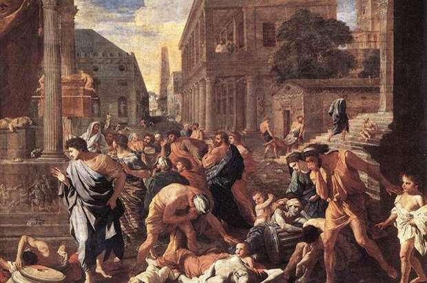 Афинская чума, Николя Пуссен, 1630 год