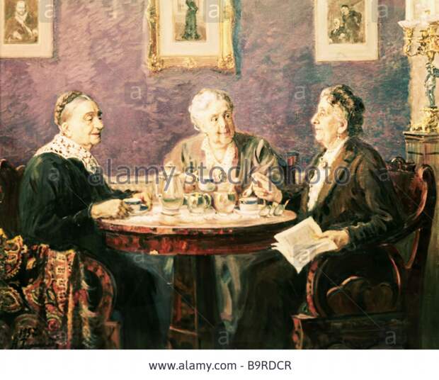 http://c8.alamy.com/comp/B9RDCR/reproduction-of-alexander-gerasimov-s-painting-portraying-actresses-B9RDCR.jpg