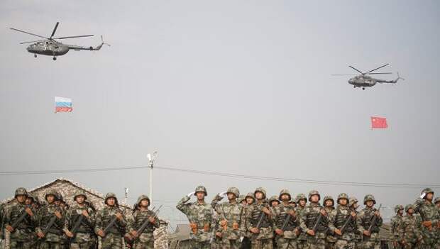 Российские военные прибыли на учения "Мирная миссия 2014" в КНР