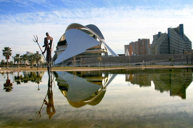 Город искусств и наук (Ciudad de las Artes y las Ciencias). Валенсия, Испания